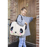 OYOY White/Black Darling Panda Tote Bag