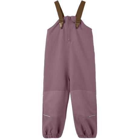Name It Grape Shake Nmnalfa08 Softshell Bib Pants Solid Fo