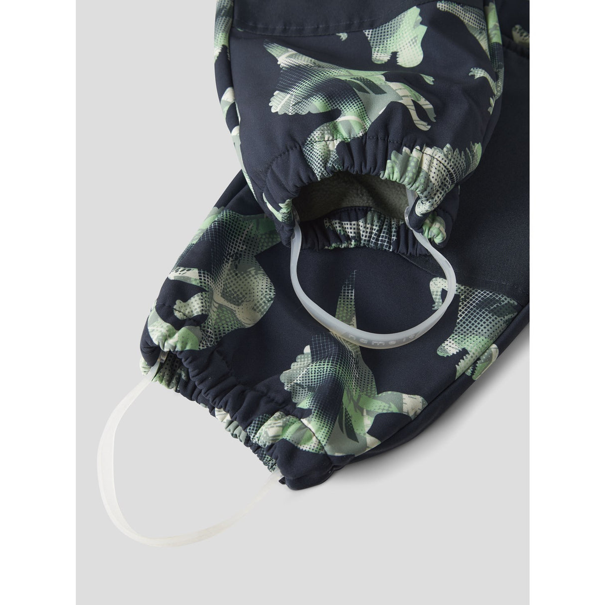 Name It Dark Sapphire Graphic Dino Nmmalfa08 Softshell Suit Aop 1Fo Noos