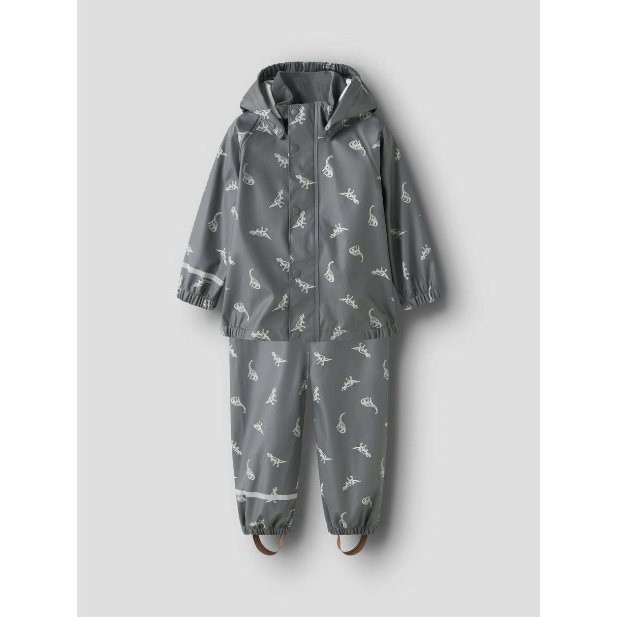 Name It Balsam Green Dino Nmmdry10 Rain Set Aop Fo