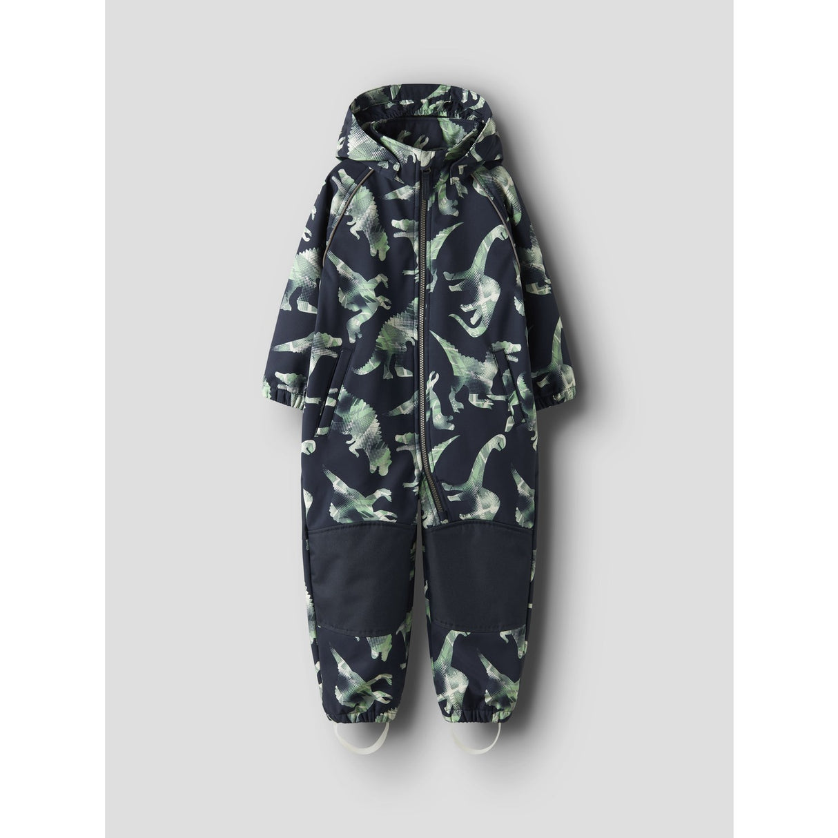 Name It Dark Sapphire Graphic Dino Nmmalfa08 Softshell Suit Aop 1Fo Noos