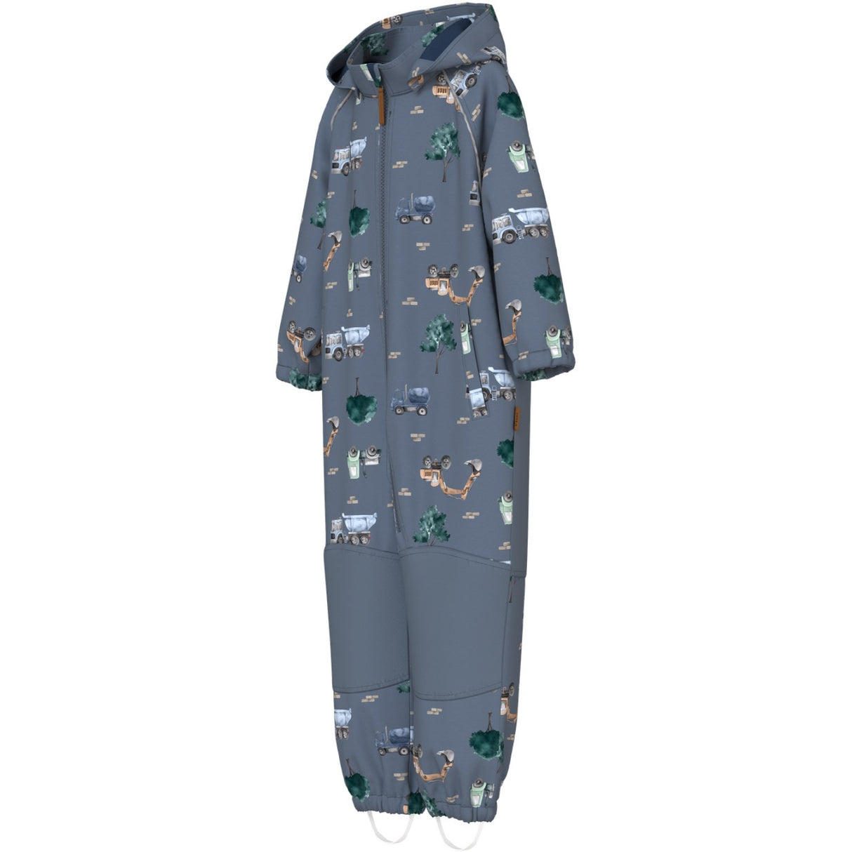 Name It Flint Stone Work Nmmalfa08 Softshell Suit Aop 1Fo Noos