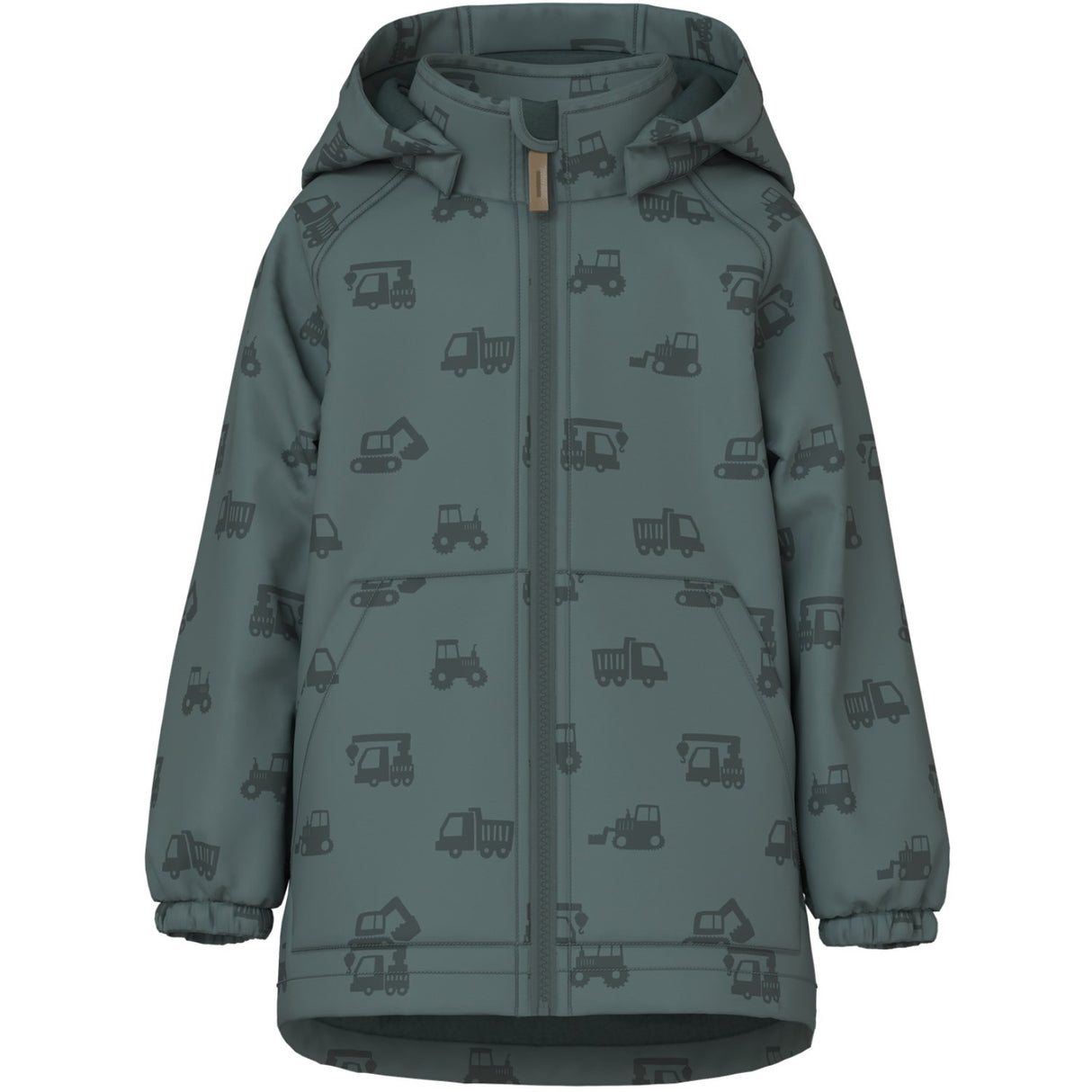 Name It Balsam Green Nmmalfa08 Softshell Jacket Magic 1Fo Tb