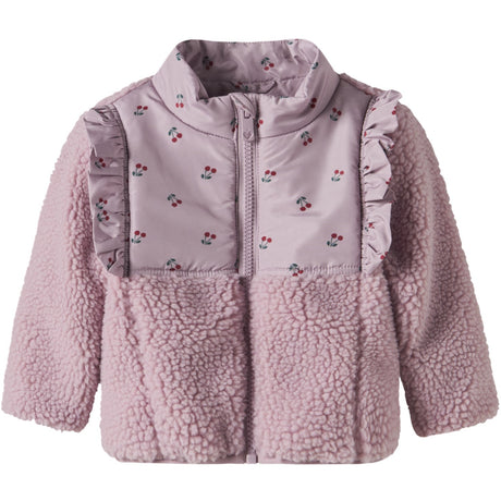 Name It Keepsake Lilac Nbfminna Sherpa Jacket
