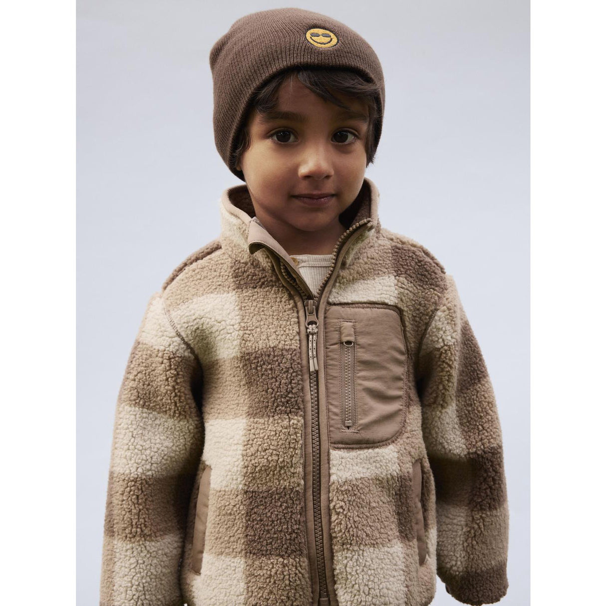 Name It Fossil Nmmmonico Sherpa Jacket Check