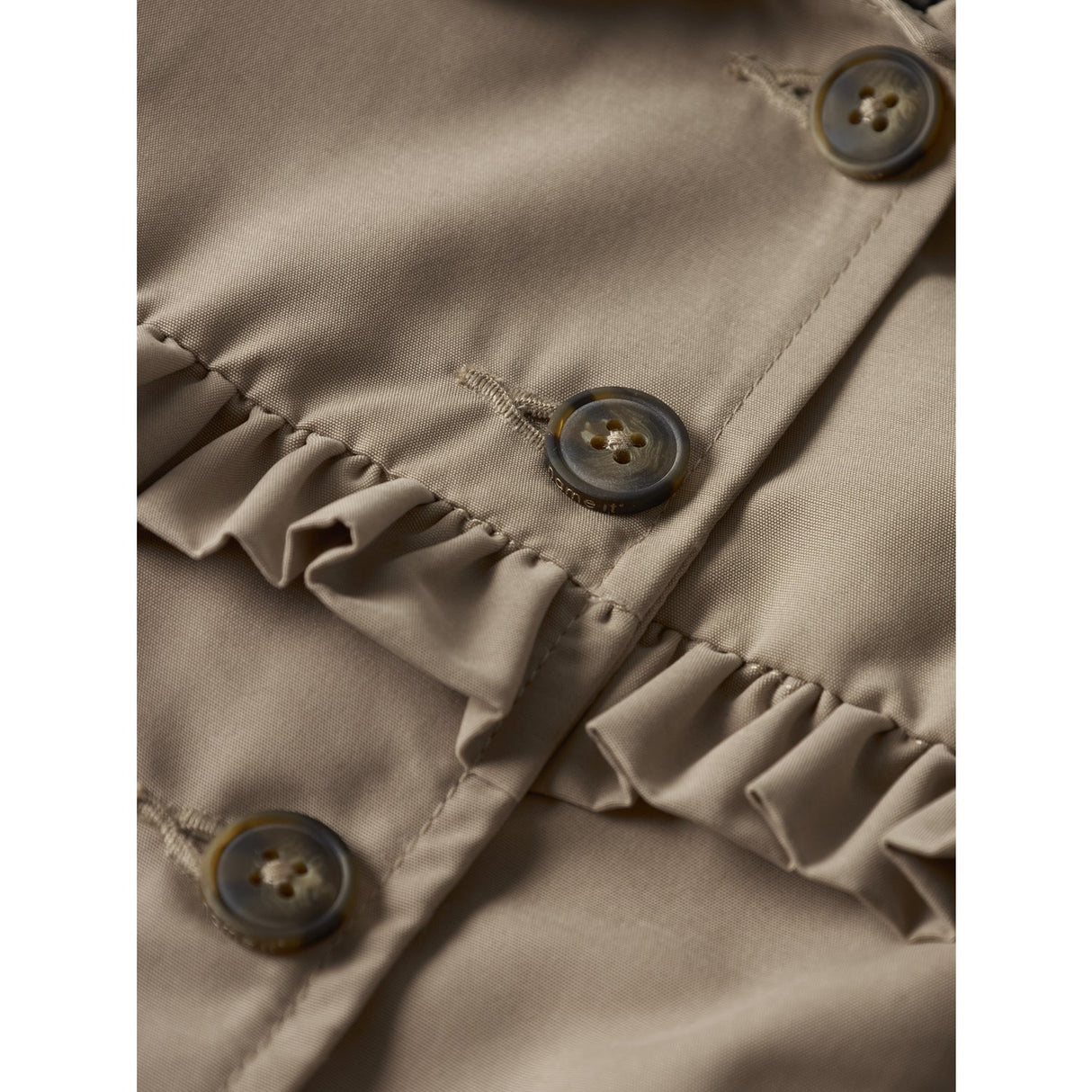 Name It Savannah Tan Nbfmadelin Trench Coat