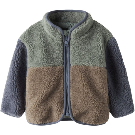 Name It Chinois Green Nbmmimba Sherpa Jacket