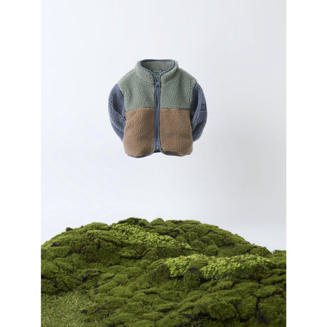 Name It Chinois Green Nbmmimba Sherpa Jacket