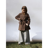 Name It Chocolate Brown Nkfmadelin Trench Coat Noos