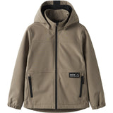 Name It Fossil Nkmalfa08 Softshell Jacket Run Fo