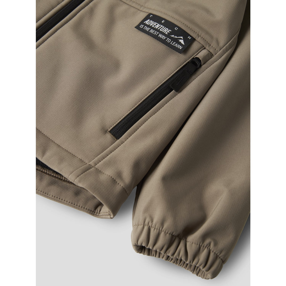 Name It Fossil Nkmalfa08 Softshell Jacket Run Fo