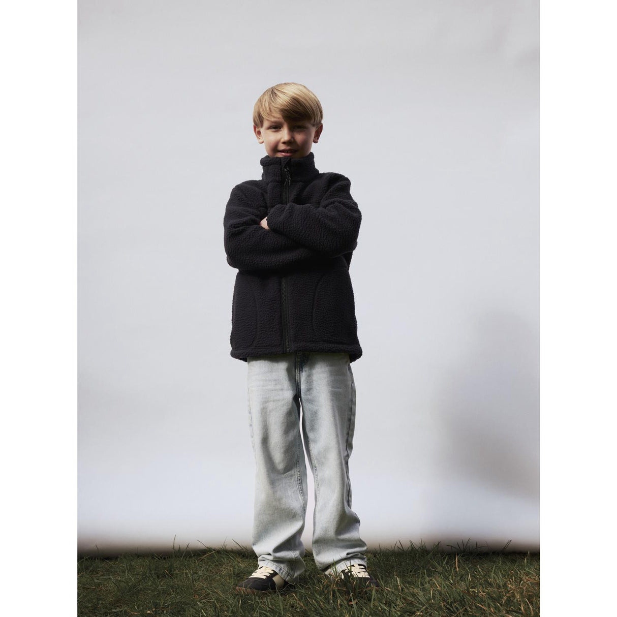 Name It Black Nkmmiller Sherpa Jacket