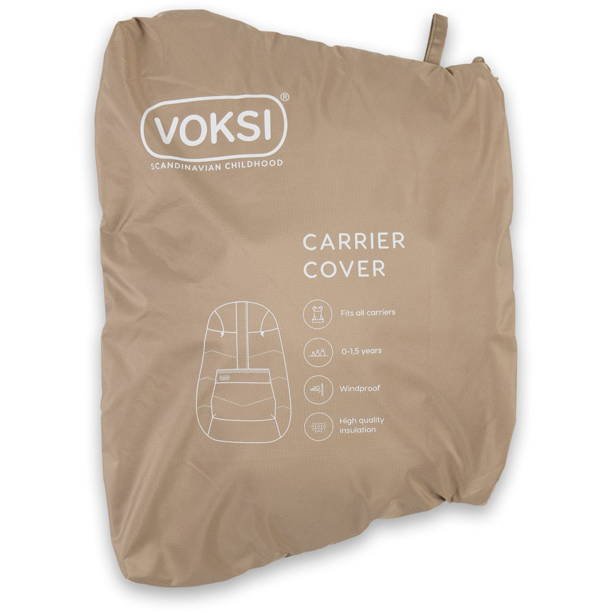 Voksi® Dark Sand Carrier Cover