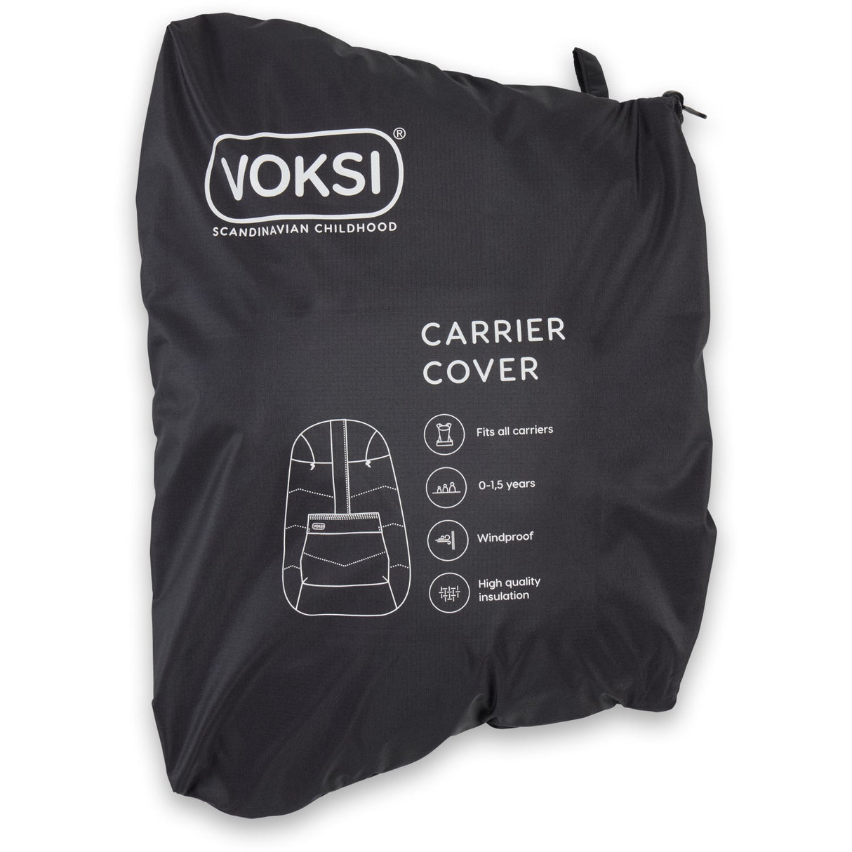 Voksi® Black Carrier Cover