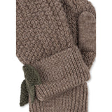 Konges Sløjd Bunny Brown Melange Fruity Mittens