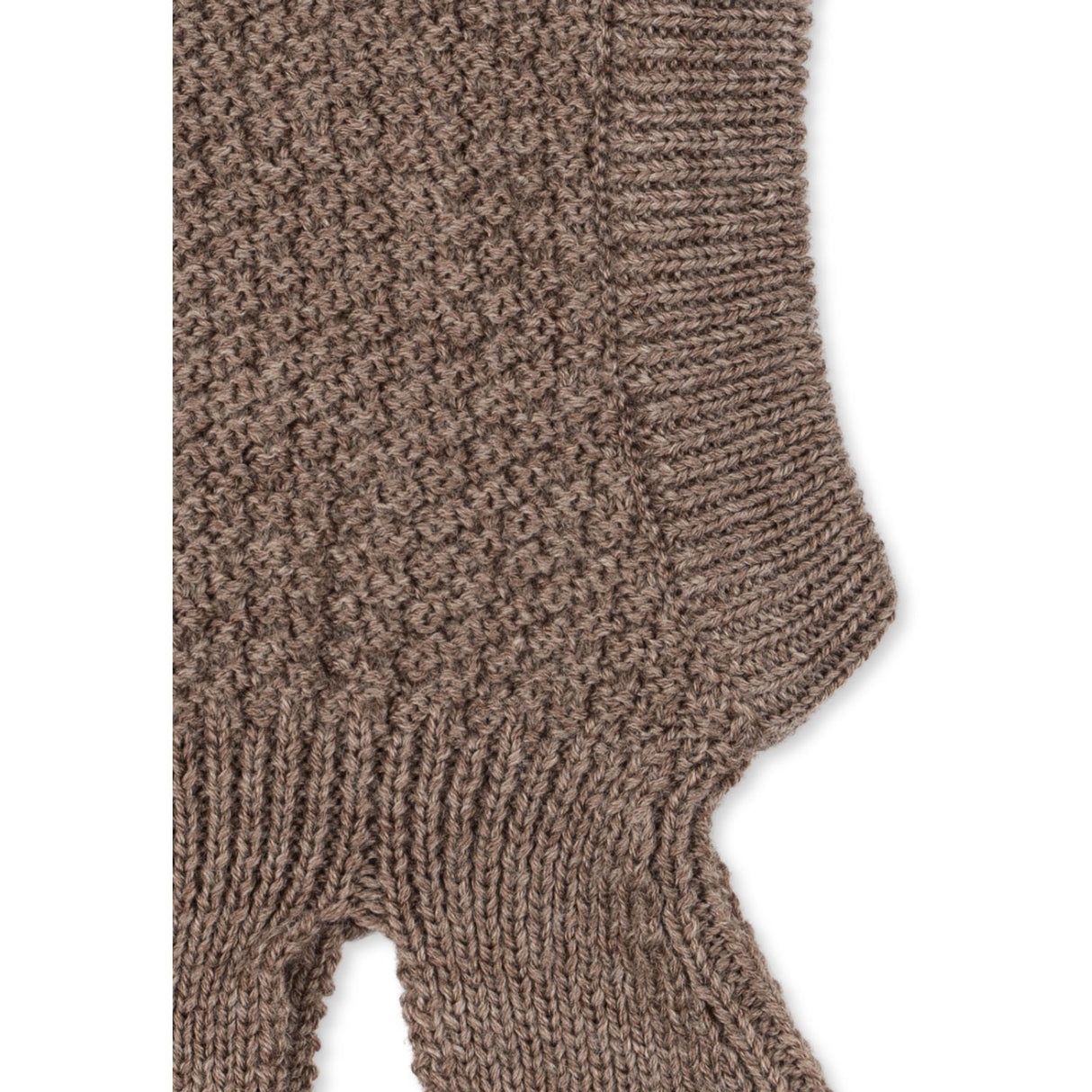 Konges Sløjd Bunny Brown Melange Fruity Balaclava