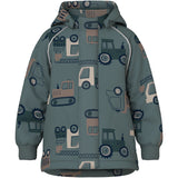 Name It Balsam Green Machines Nmmalfa08 Softshell Jacket Aop Fo