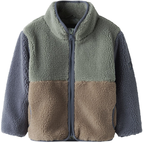 Name It Chinois Green Nmmmimba Sherpa Jacket