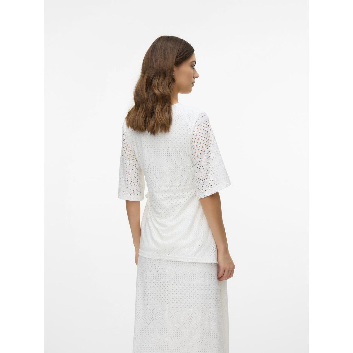 Mama;licious Snow White Mlangia Tess 24 Jrs Wrap Top 2F