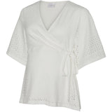 Mama;licious Snow White Mlangia Tess 24 Jrs Wrap Top 2F