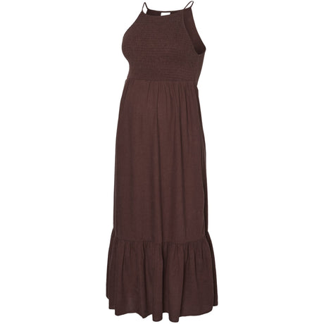 Mama;licious Fudgesickle Mlnebula S/L Smock Wo Midi Dress