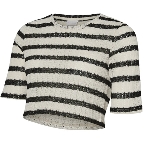 Mama;licious Birch Black Mlshayla 24 Crop Jrs Top