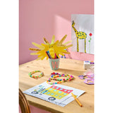 Rice Flowers Medium Melamine Cup With The Letter W