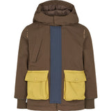 MarMar Tech. Outerwear Solid Deep Choco Block Omas Jacket
