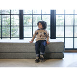 Hust & Claire Biscuit Pelle Knit Strong Man