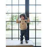 Hust & Claire Biscuit Pelle Knit Strong Man