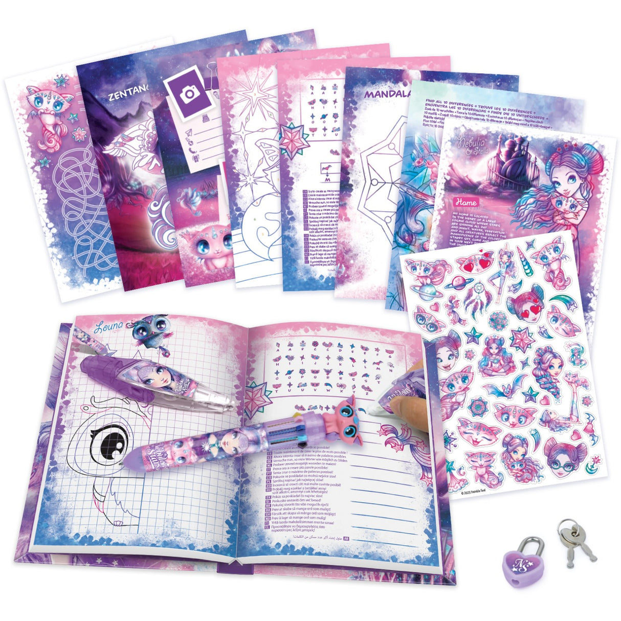 Nebulous Stars Nebulia’S Stationery Set