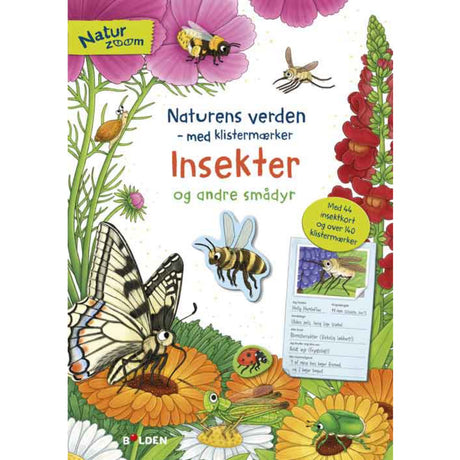Forlaget Bolden Naturens Verden Med Klistermærker Insekter