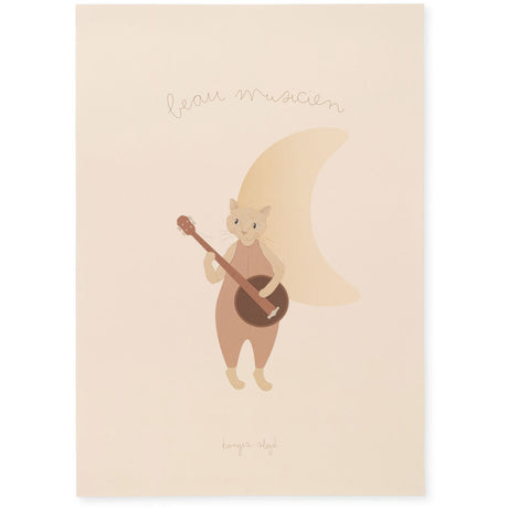 Konges Sløjd Belle Musicien Poster