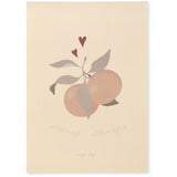 Konges Sløjd Orange Orange Poster