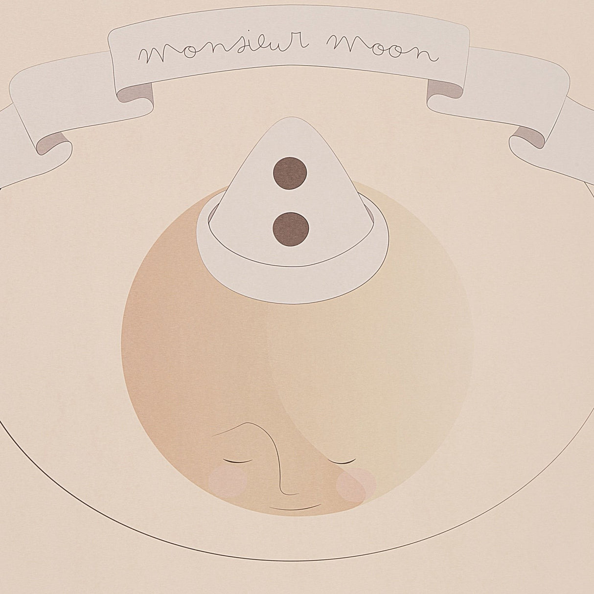 Konges Sløjd Monsieur Moon Poster