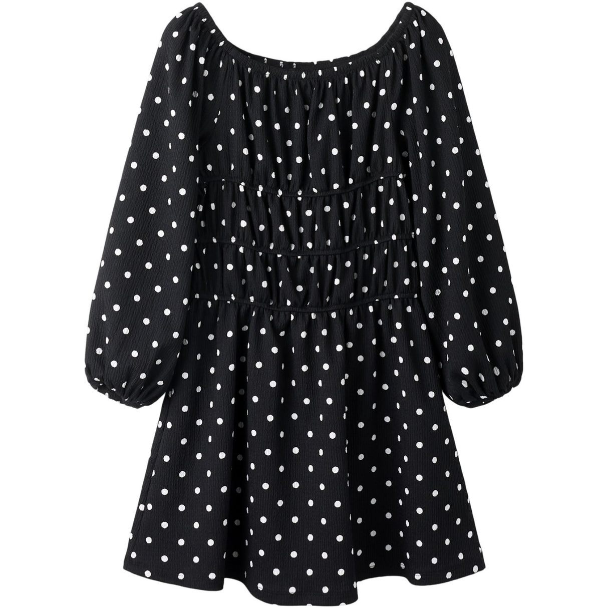 Name It Black Nkfrachel Ls Dress