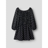 Name It Black Nkfrachel Ls Dress