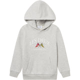 Les Deux Kids Snow Melange Ivy League Hoodie Kids