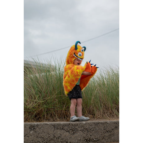 Great Pretenders Giggle The Monster Cape, Orange/Yellow