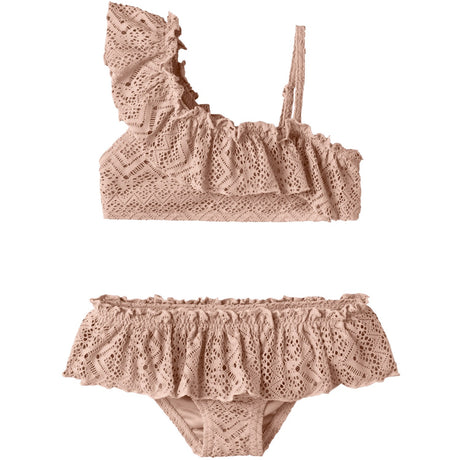 Lil'Atelier Misty Rose Nmffeline Swim Set Lil