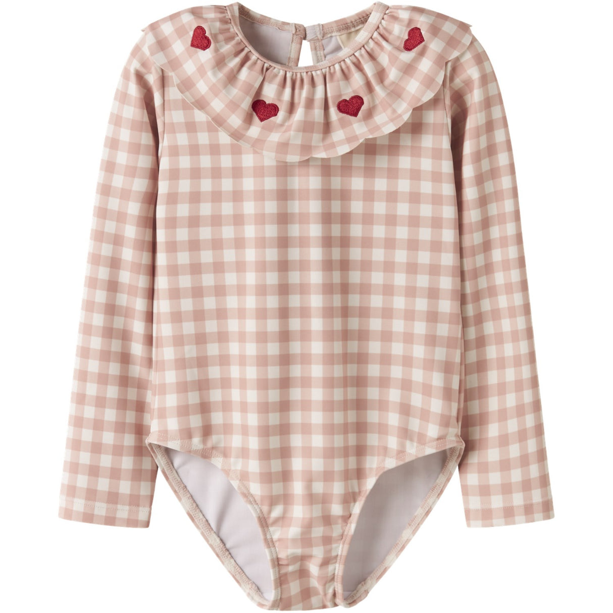 Lil'Atelier Misty Rose Nmffinley Ls Swimsuit Lil