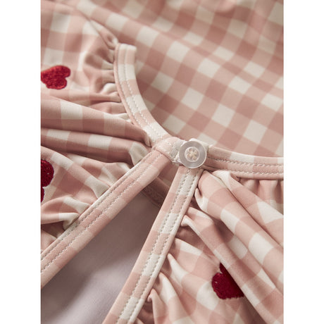 Lil'Atelier Misty Rose Nmffinley Ls Swimsuit Lil