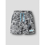 Name It Bright White Nkmmarki Fortnite Swimshorts Bfu