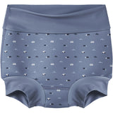 Name It Vintage Indigo Nmmzippo Swim Brief W Shield