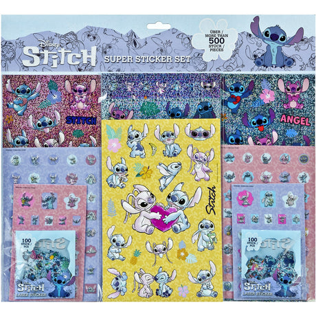 Undercover Disney Stitch Mega Set Klistermærker