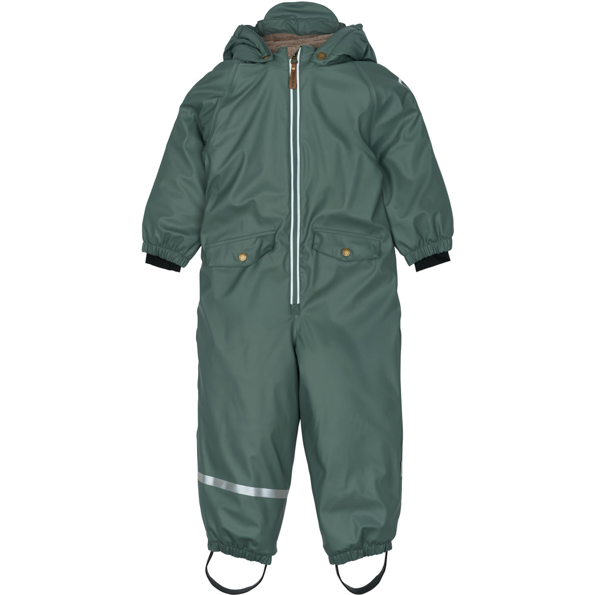 Mikk-Line Balsam Green PU Snow Suit