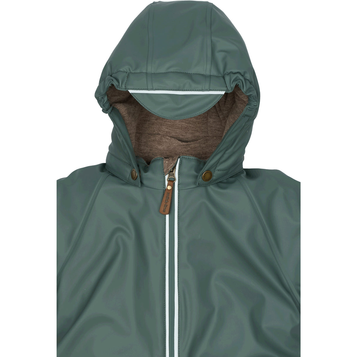 Mikk-Line Balsam Green PU Snow Suit