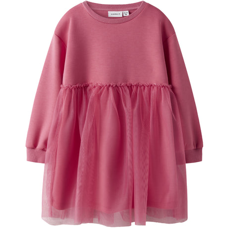 Name It Rapture Rose Nmfkersti Sweat Dress Unb