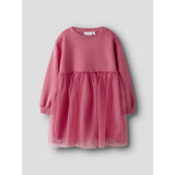 Name It Rapture Rose Nmfkersti Sweat Dress Unb