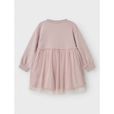 Name It Burnished Lilac Nmfkersti Sweat Dress Unb